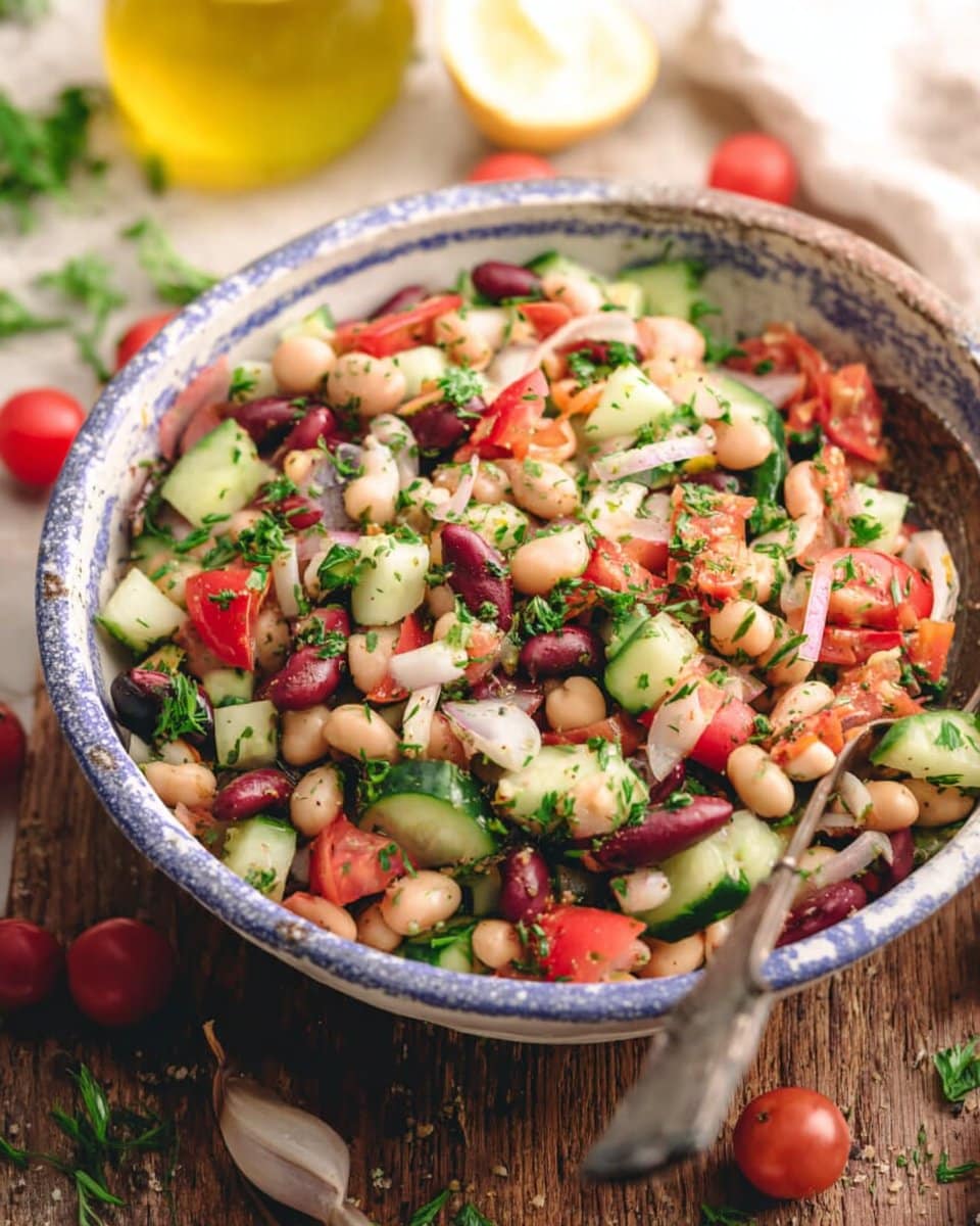 Mediterranean Bean Salad
