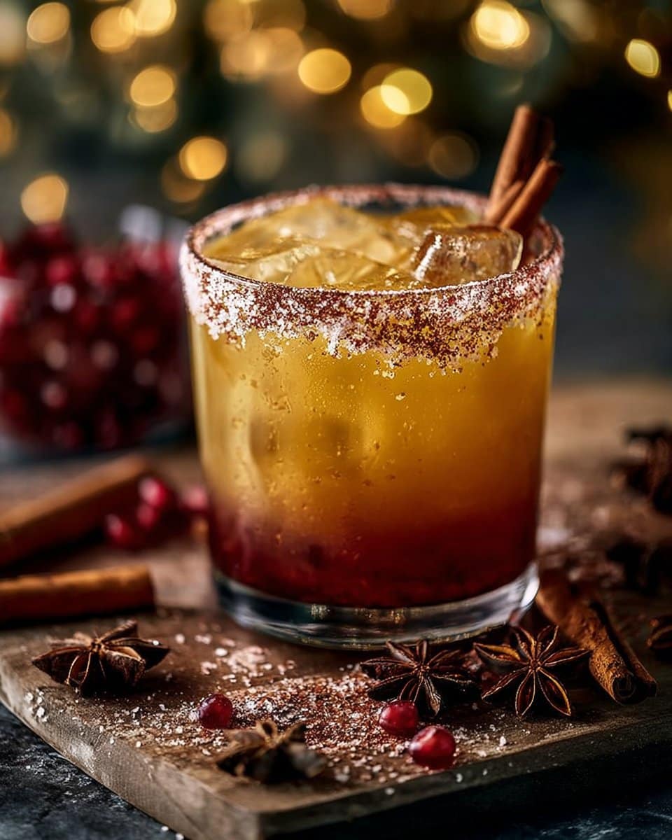 Spiced Christmas Margarita