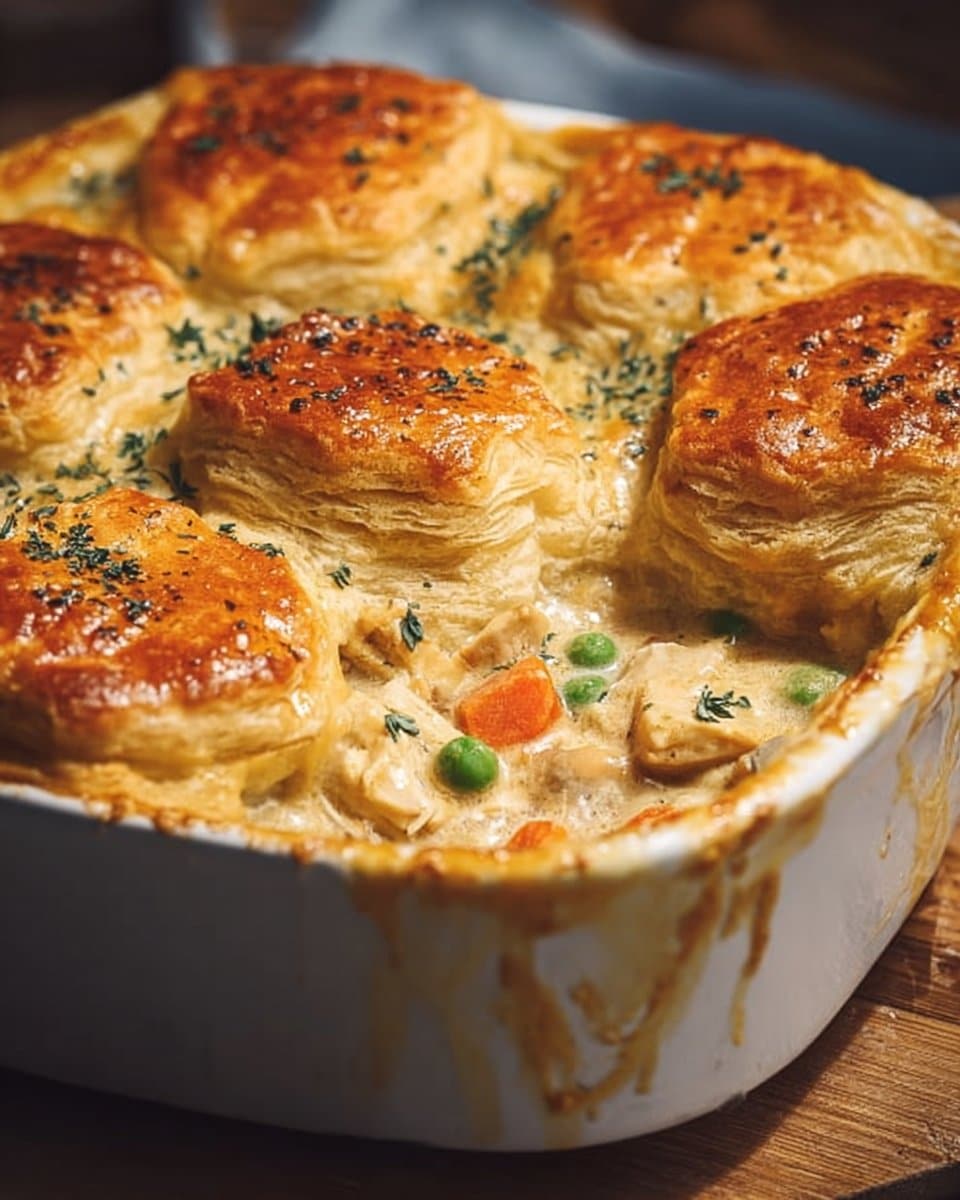 Easy Homemade Chicken Pot Pie Casserole