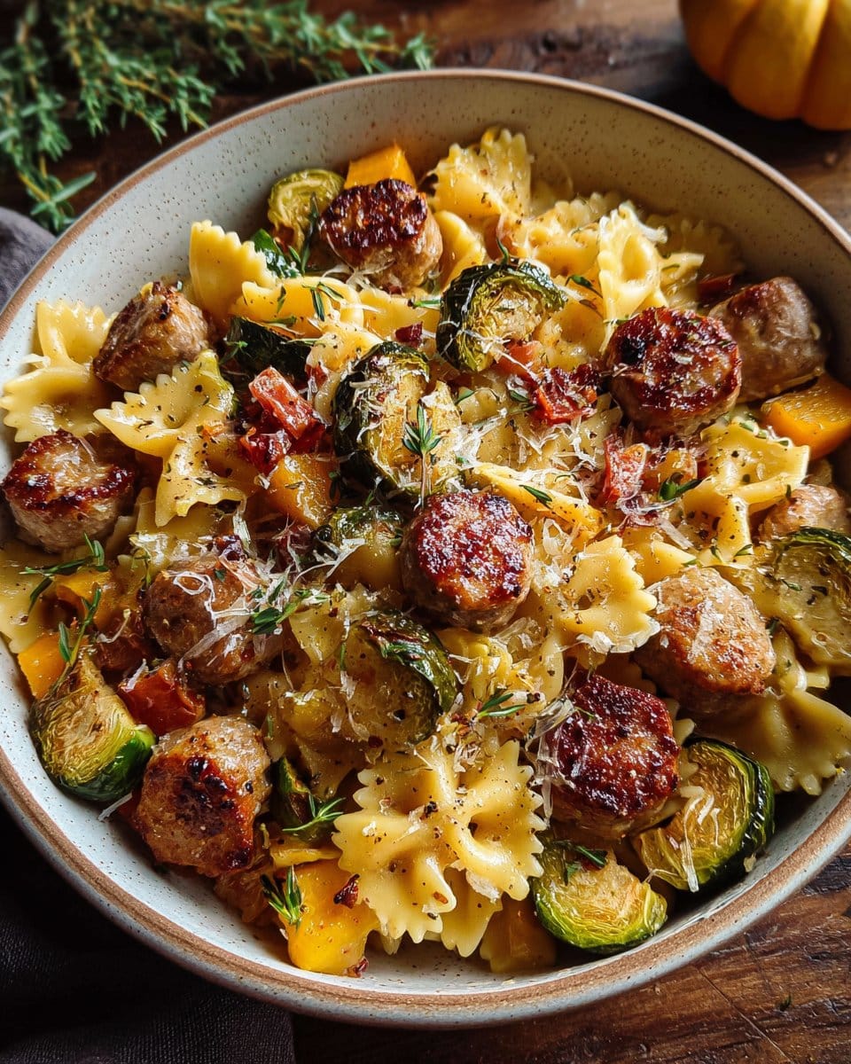 Autumn Sausage Pasta Squash: Amazing 25-Min Fall Favorite