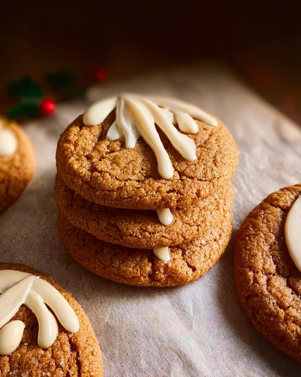 Chewy Maple Cinnamon Cookies with White Chocolate