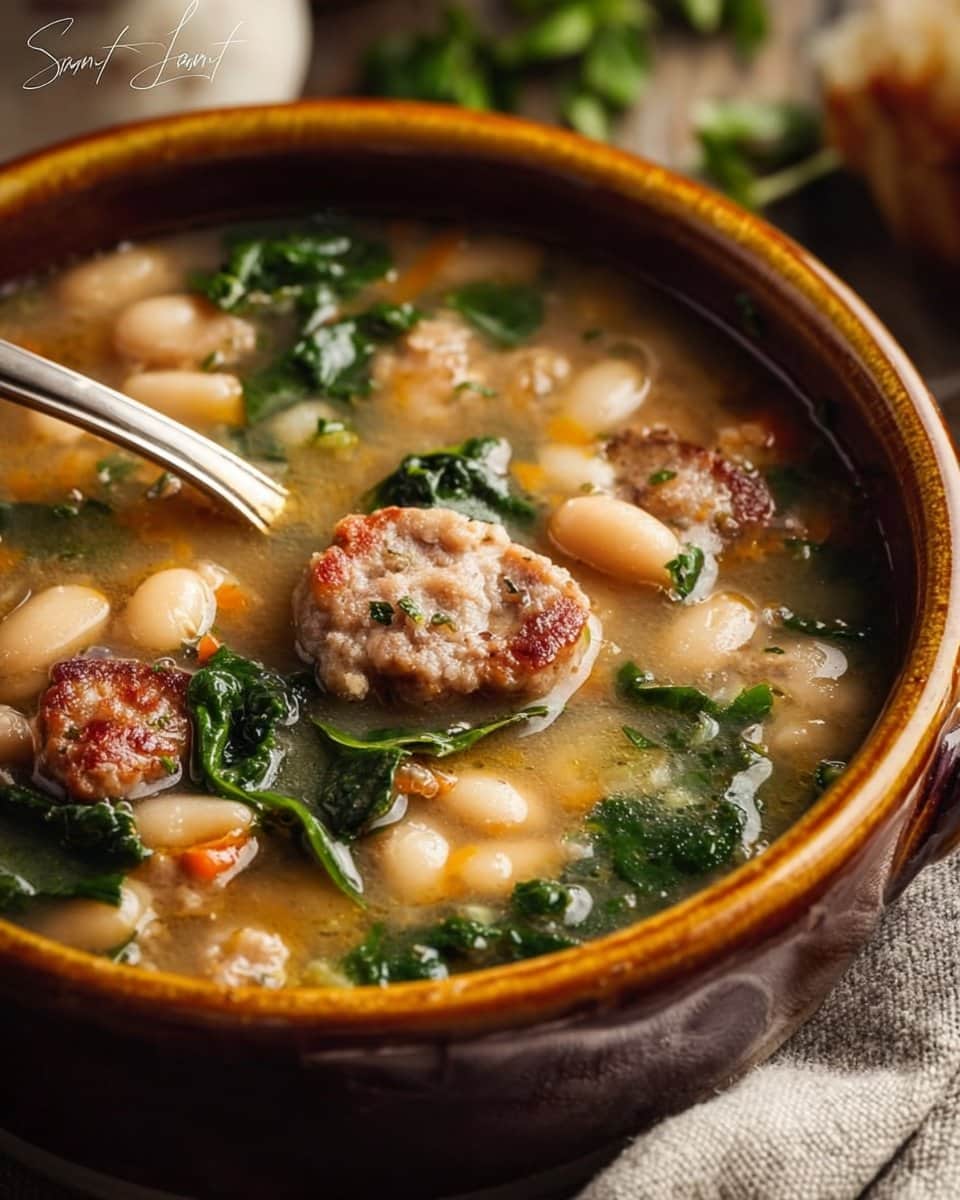 Italian Sausage White Bean Soup