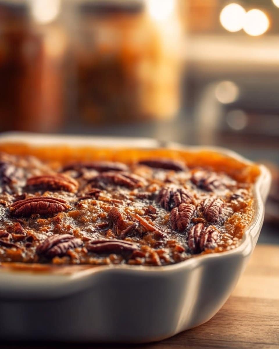 Gooey Pecan Pie Dump Cake