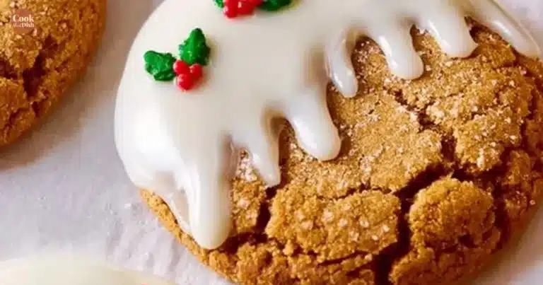 Chewy maple cinnamon cookies topped with white chocolate chunks and cinnamon