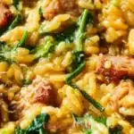 Creamy One Pot Chicken Sausage and Rice Recipe creamy one pot chicken sausage and rice recipe 2025 11 01 173618 150x150 1