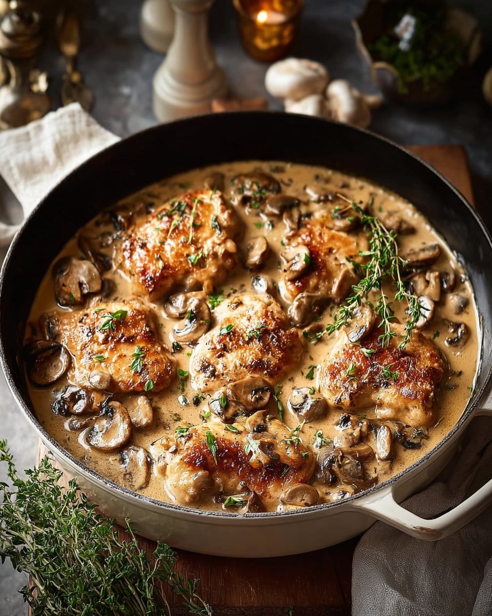 Creamy Mushroom Chicken