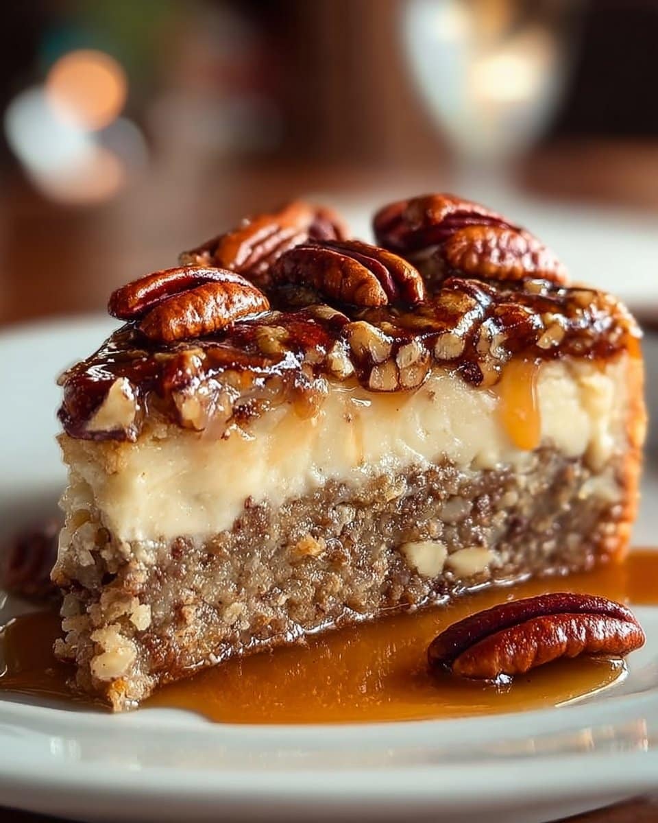 Gooey Butter Pecan Cake