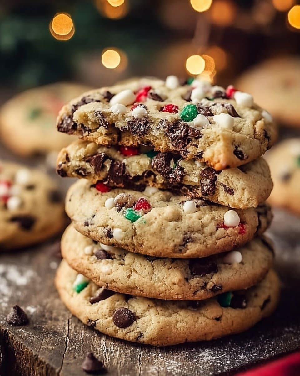 Winter Wonderland Chocolate Chip Cookies