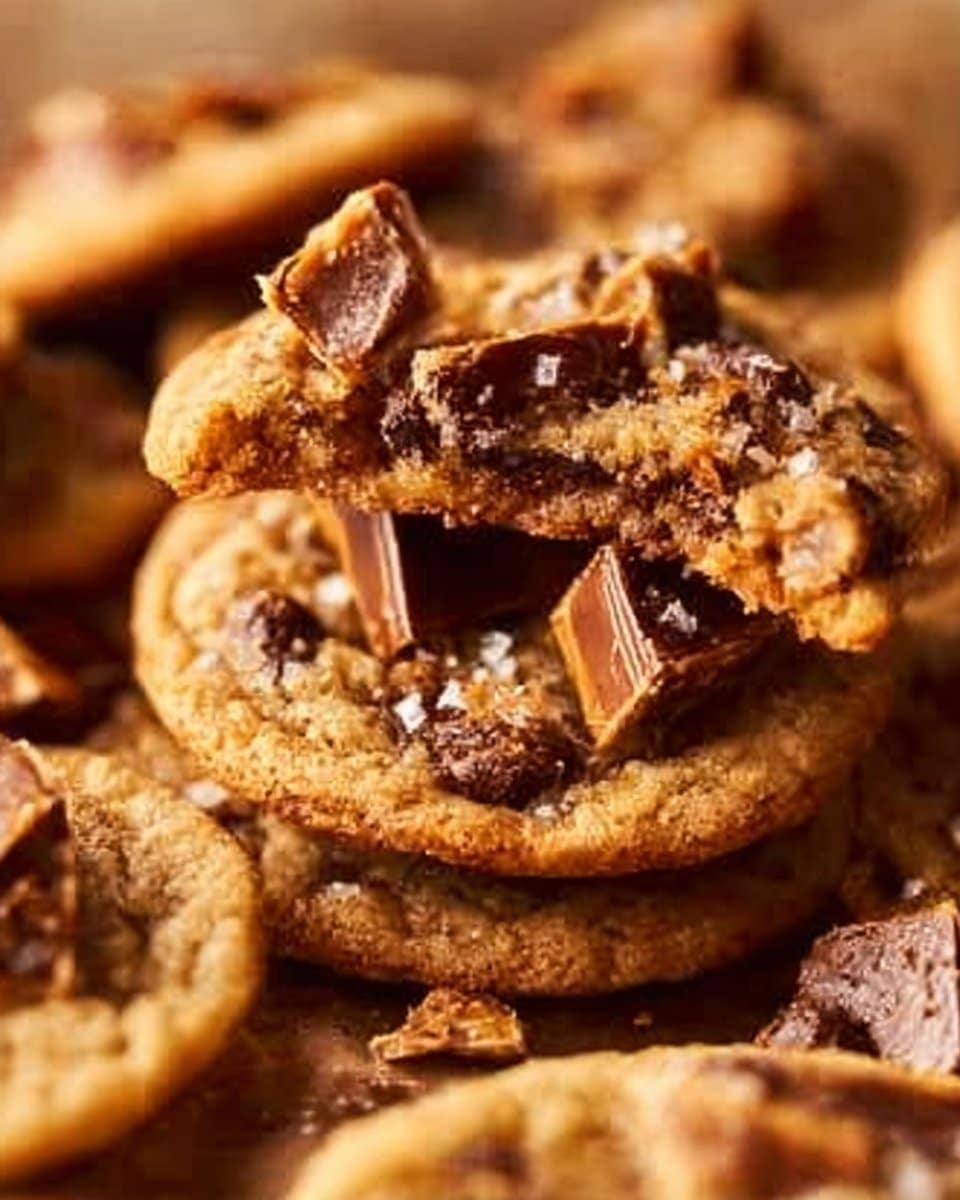 Brown Butter Toffee Cookies