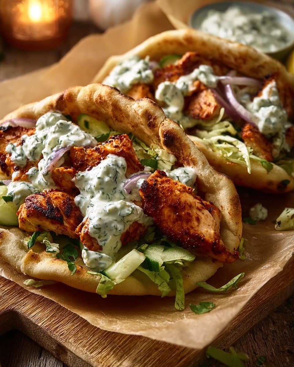 Sheet Pan Chicken Pitas with Herby Ranch