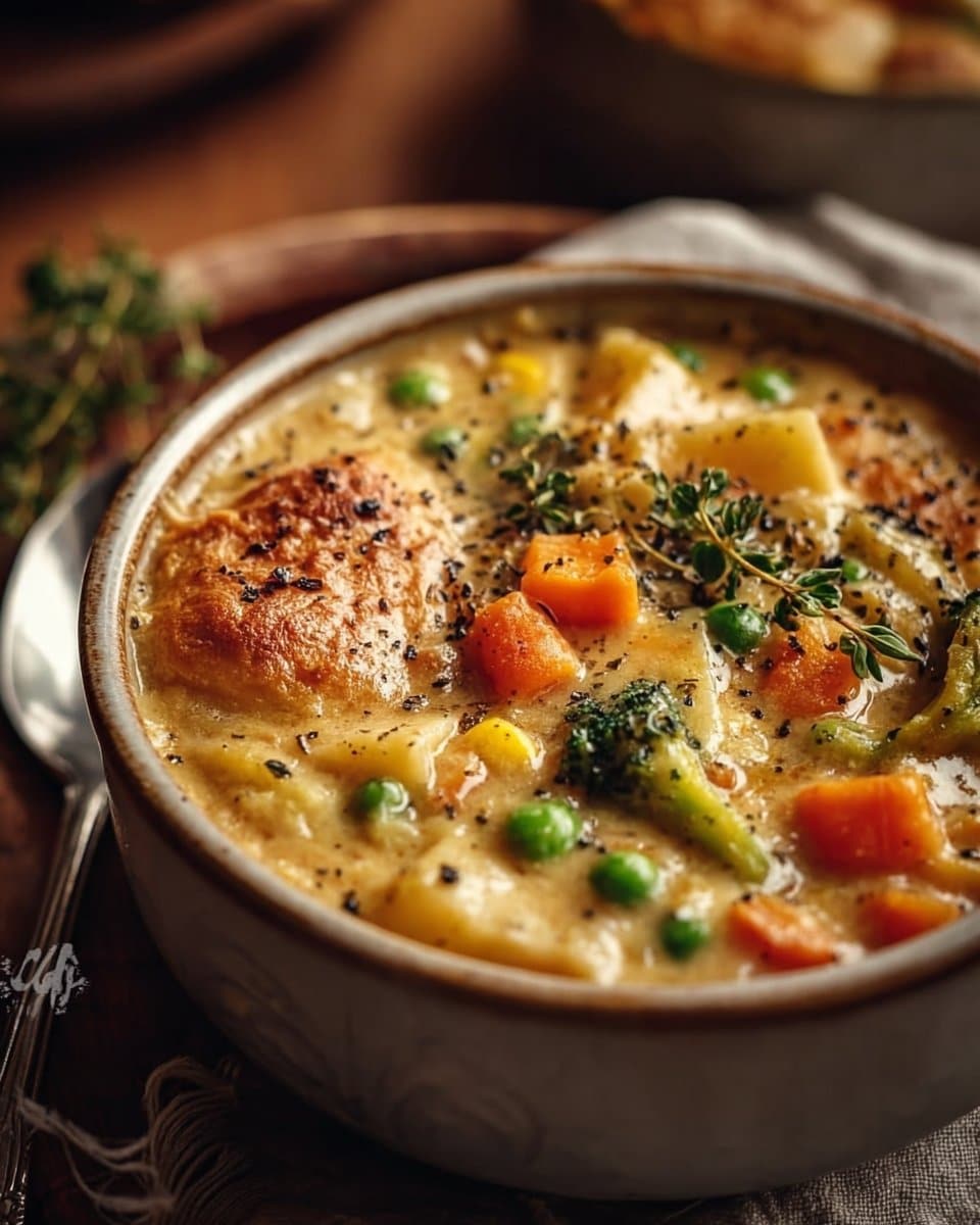 Veggie Pot Pie Soup: Comfort in a Bowl Without the Crust