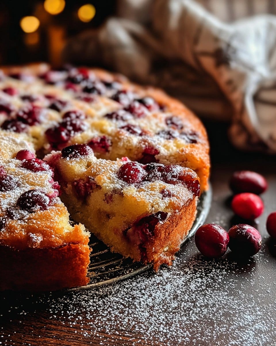 Cranberry Orange Breakfast Cake