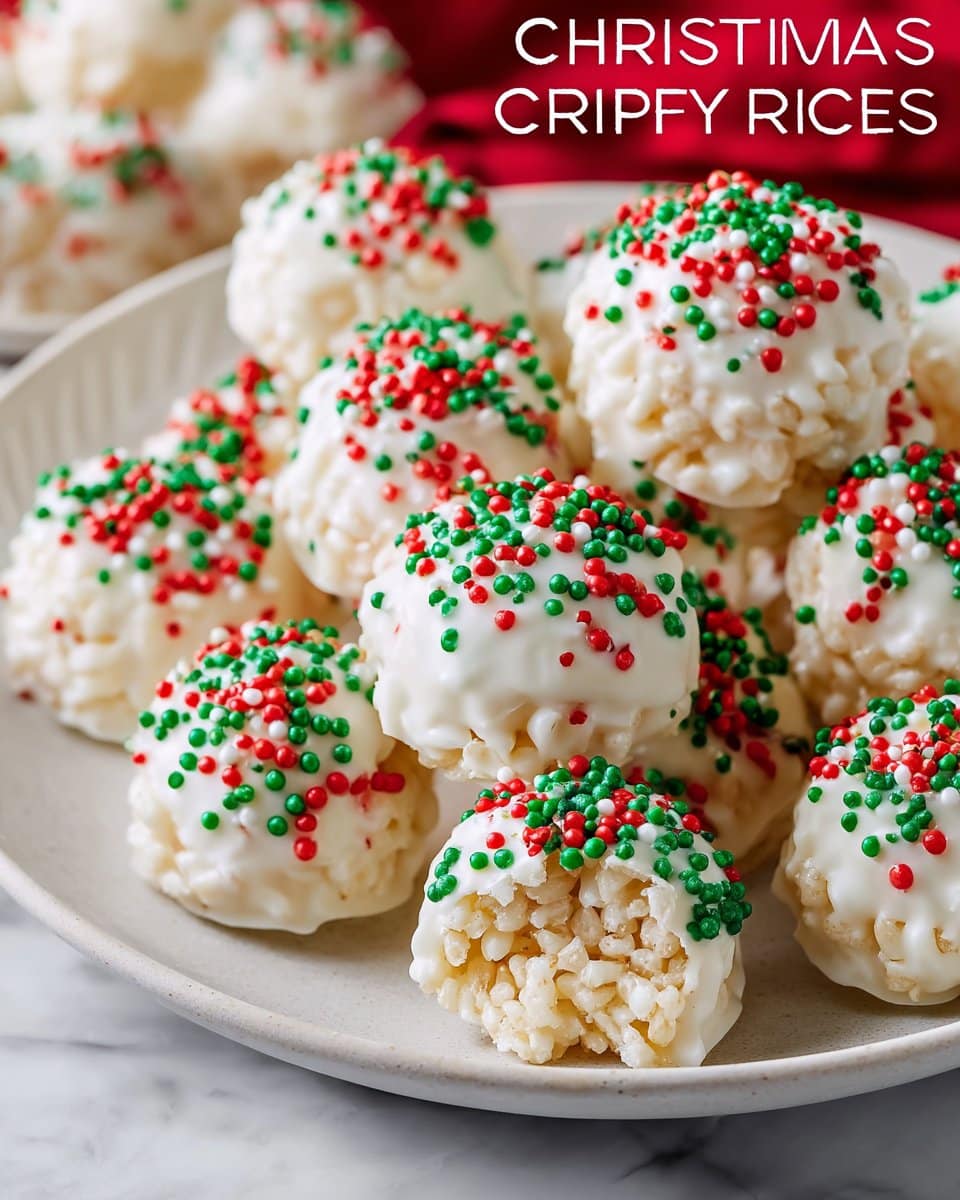 Christmas Rice Crispy Treats