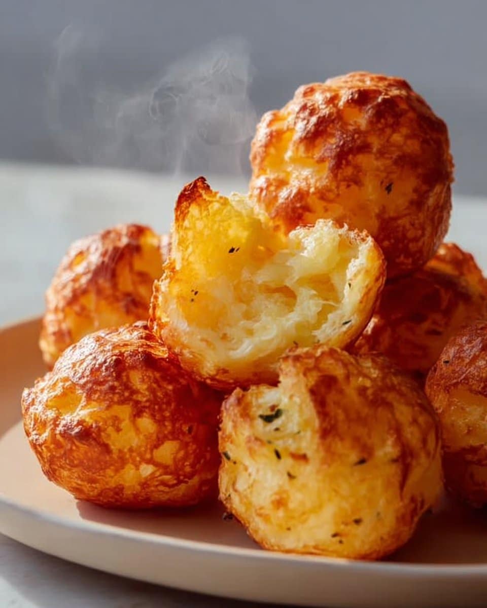 Crispy Mashed Potato Cheese Puffs