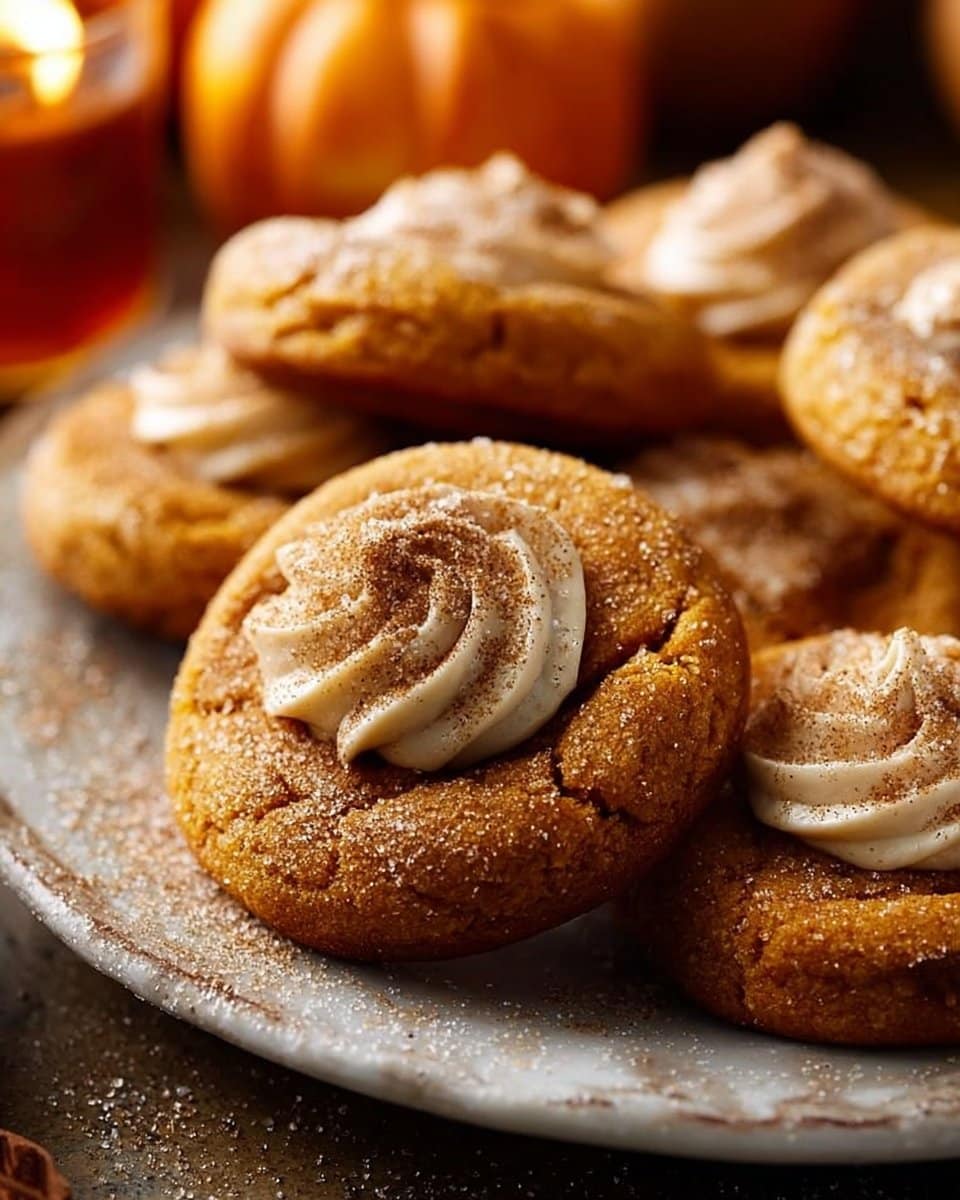 Soft Pumpkin Pie Cookies