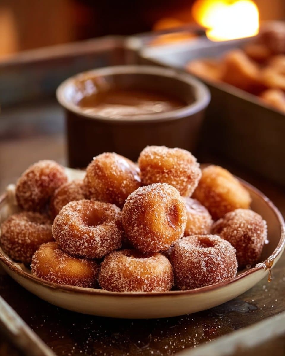 Tasty Churro Donut Bites