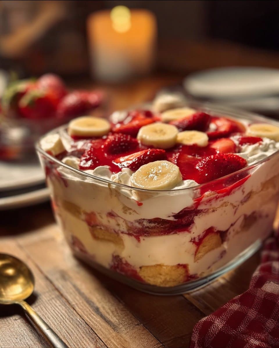 Strawberry Banana Pudding Dream