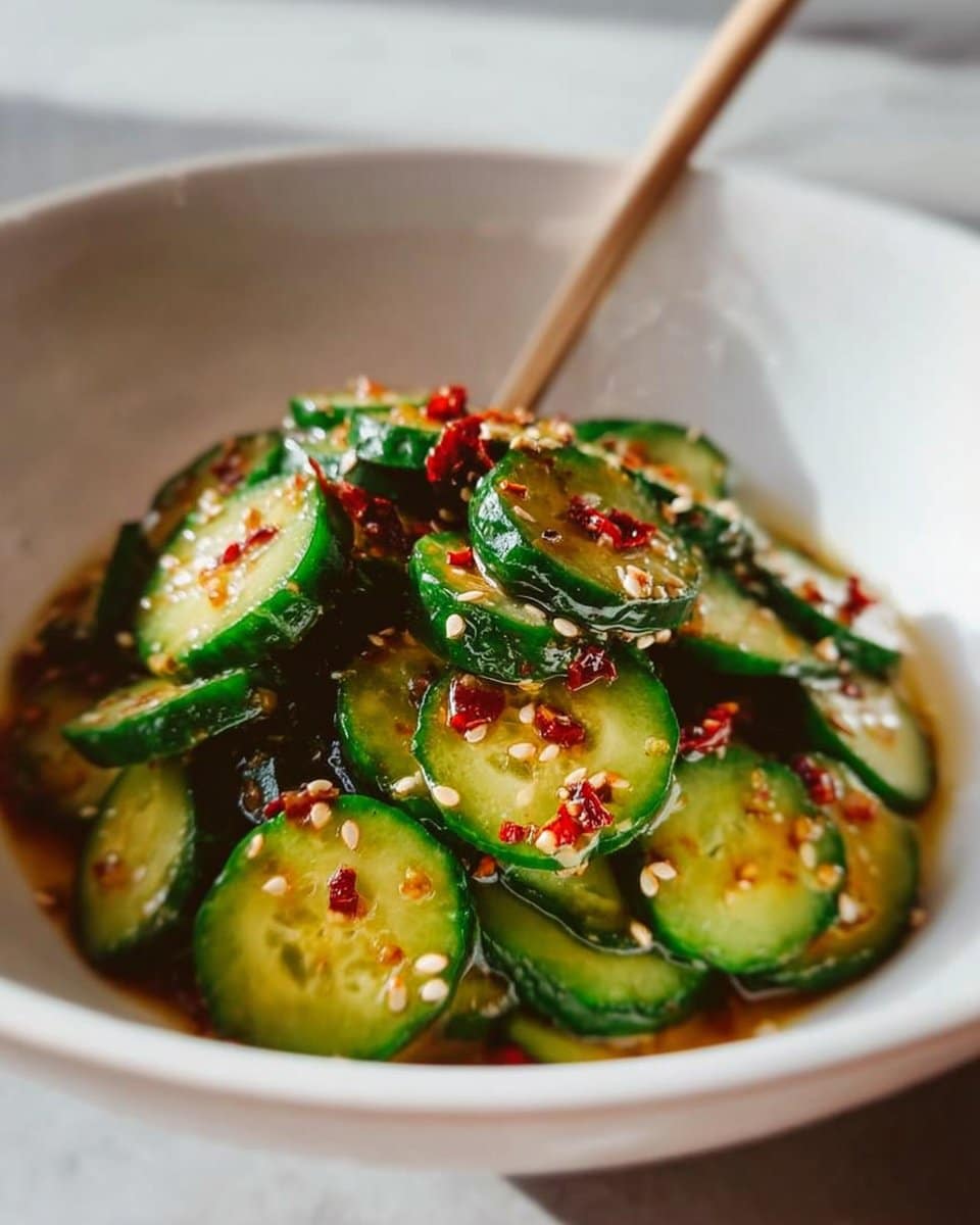 Easy Asian Cucumber Salad