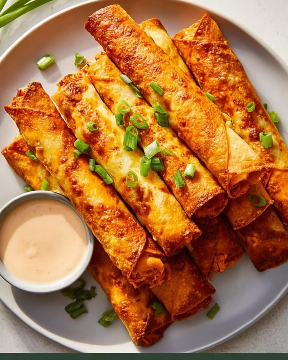 Buffalo Chicken Taquitos