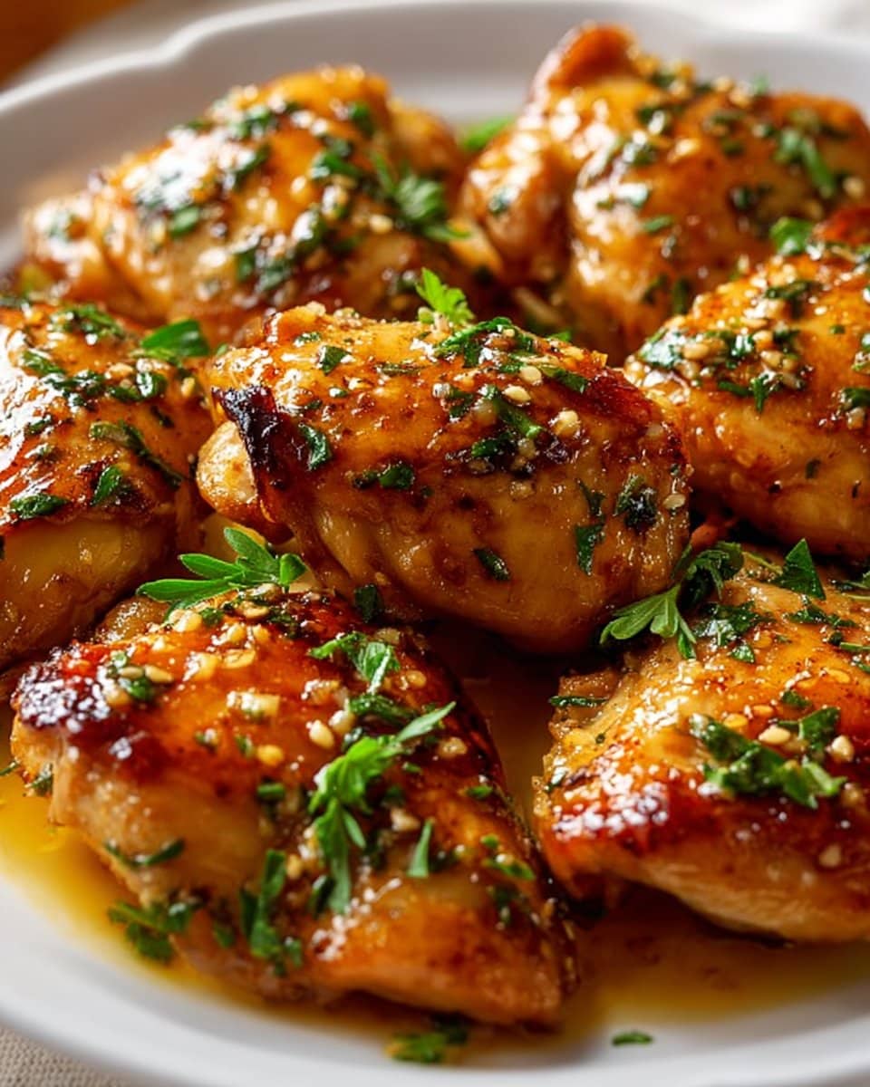 Honey Garlic Chicken Breasts