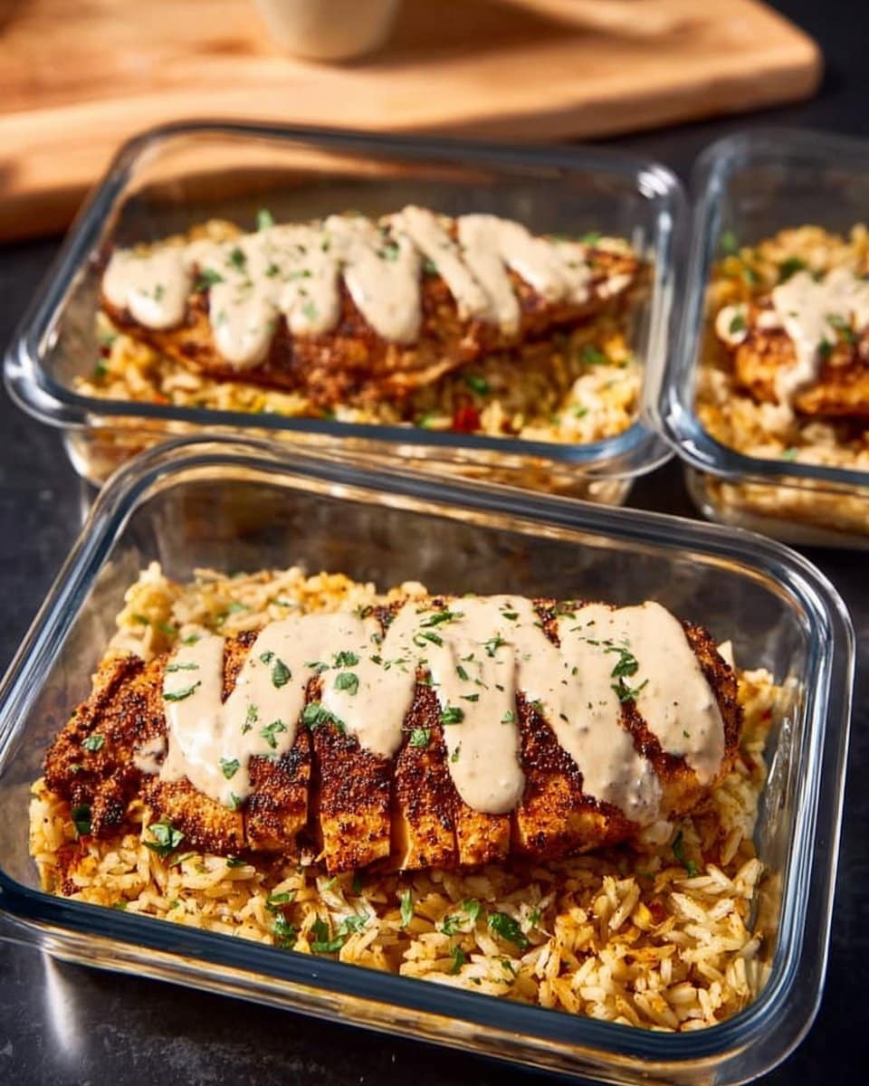 Creamy Cajun Chicken and Rice Bowls