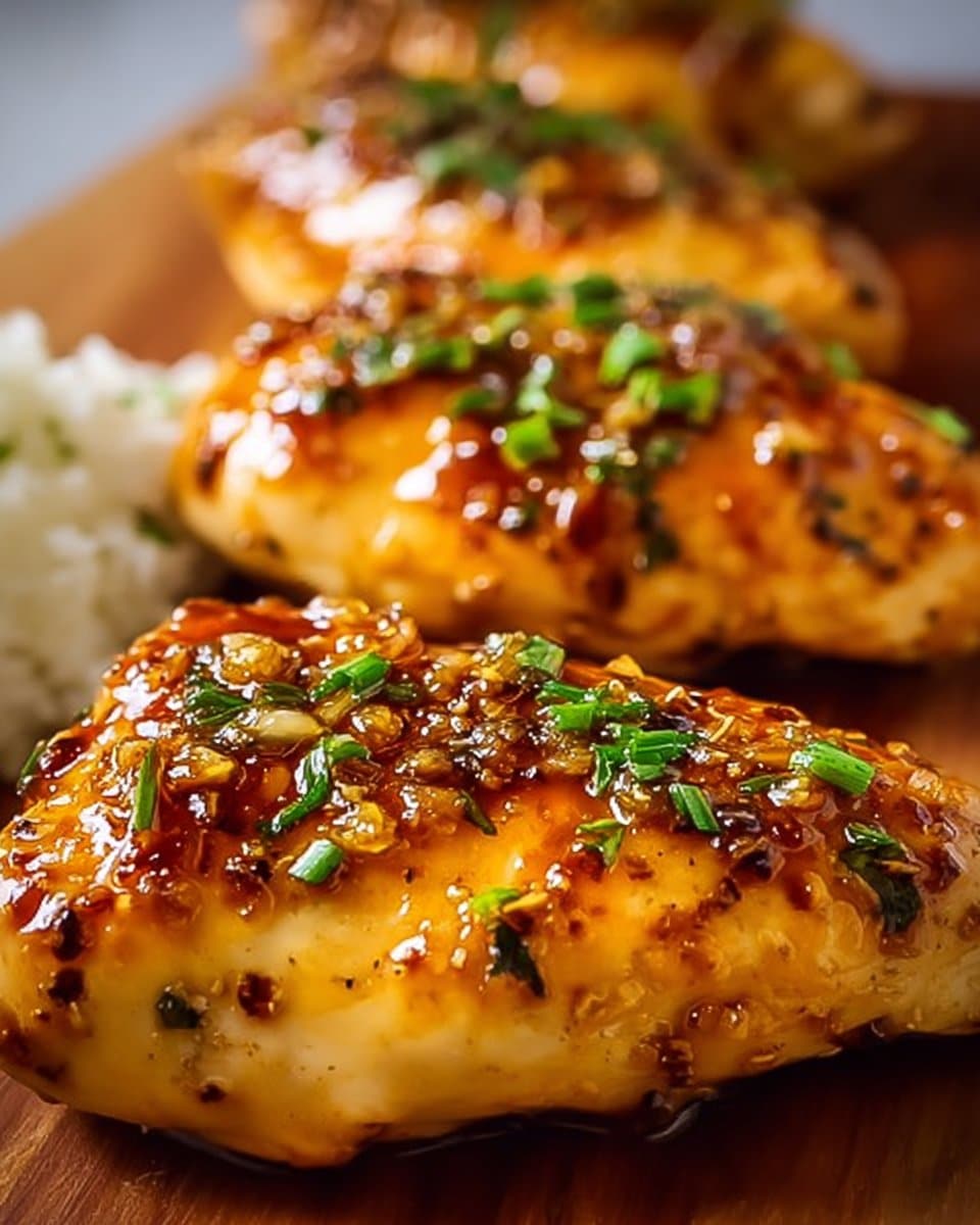 Honey Garlic Chicken Breasts