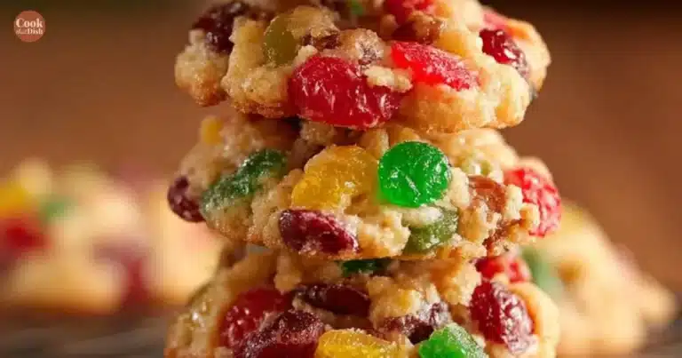A variety of decorated Christmas cookies on a festive platter.