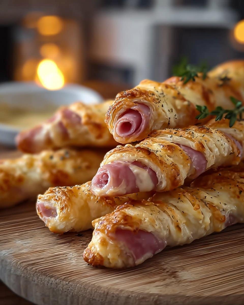 Ham and Cheese Sticks