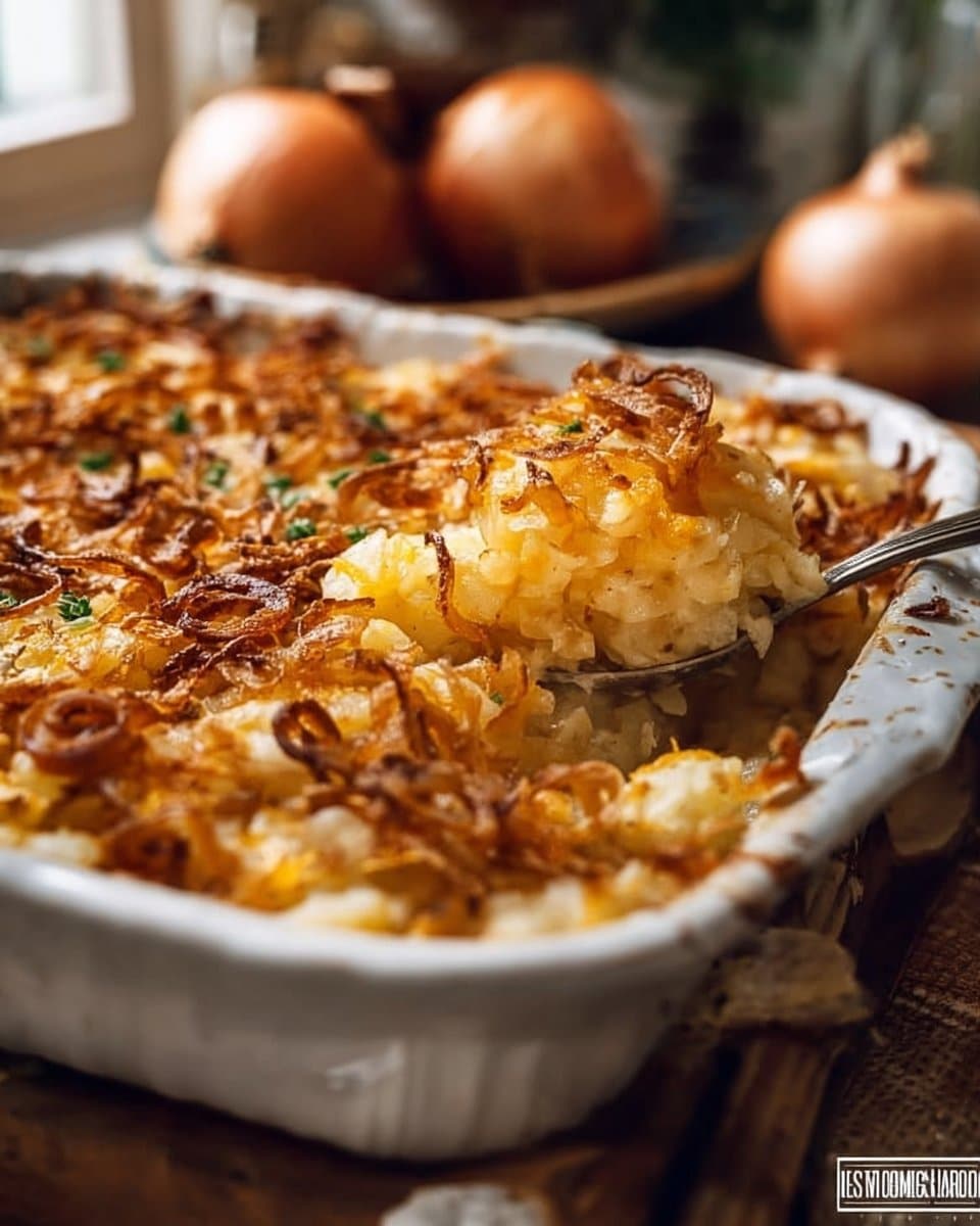 French Onion Funeral Potatoes