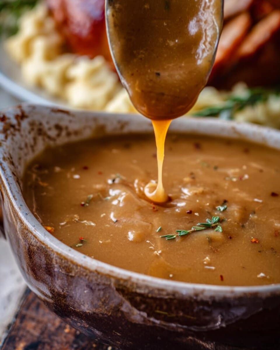 Make Ahead Turkey Gravy