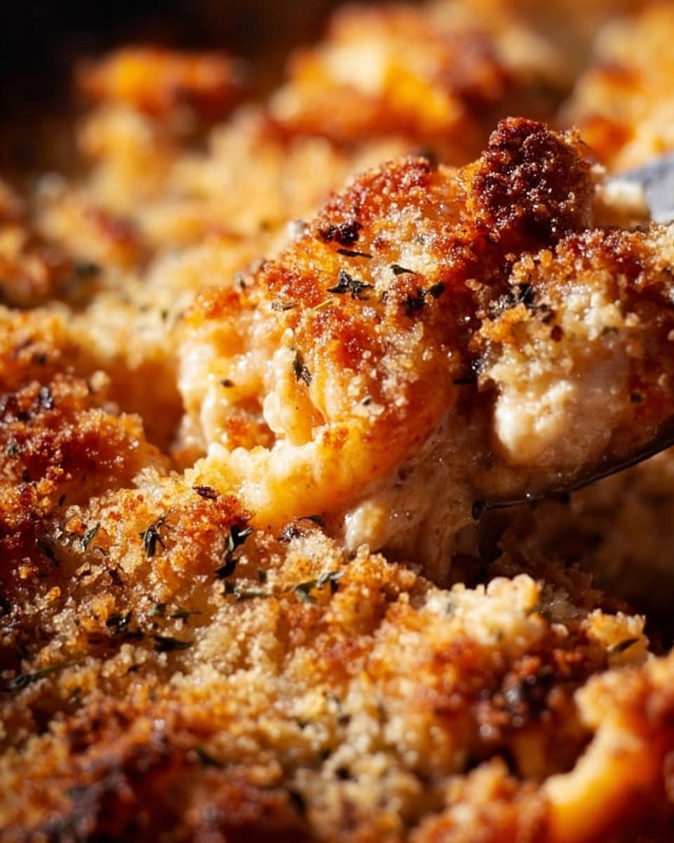 High Protein Chicken Parmesan Casserole