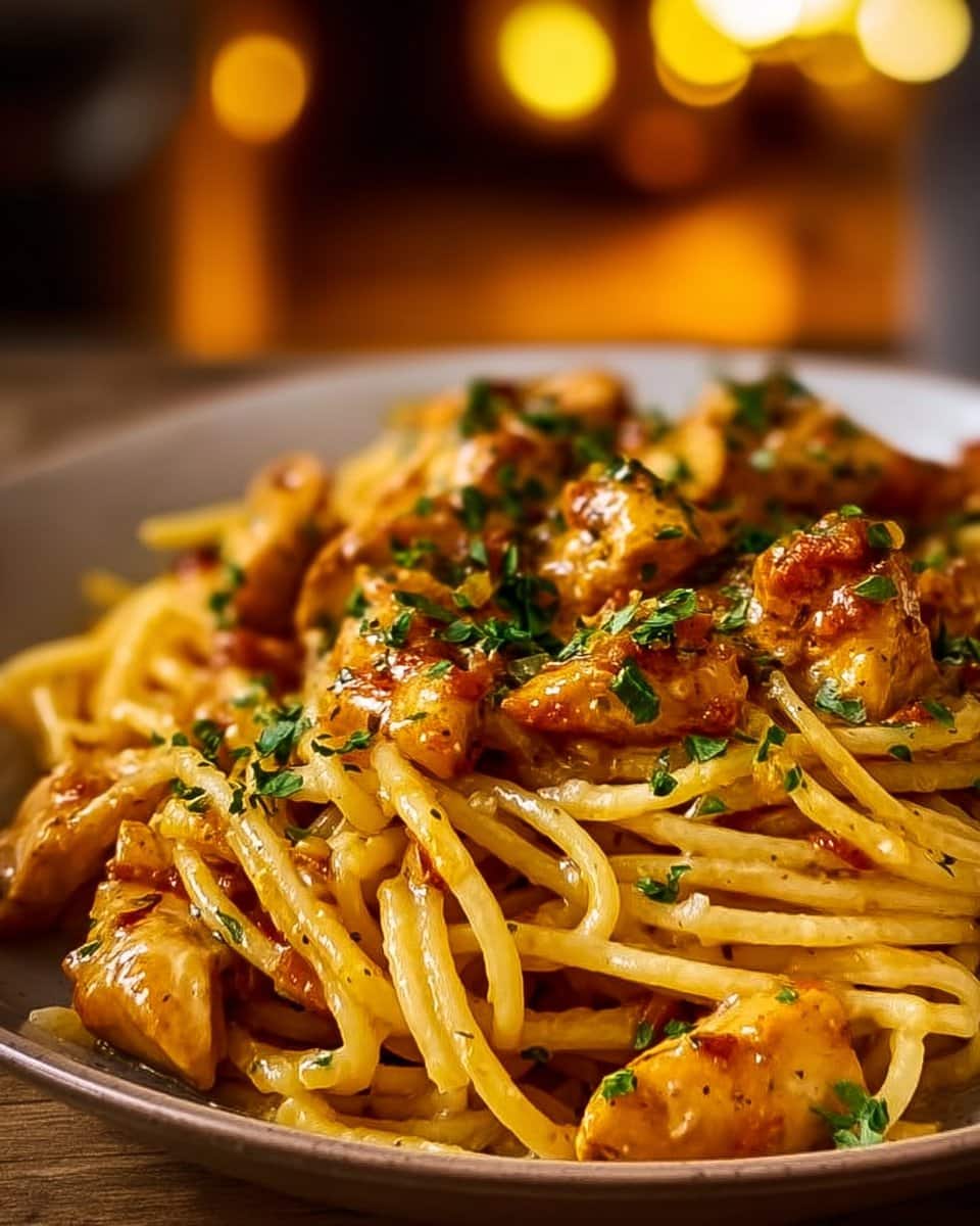 Monterey Chicken Spaghetti