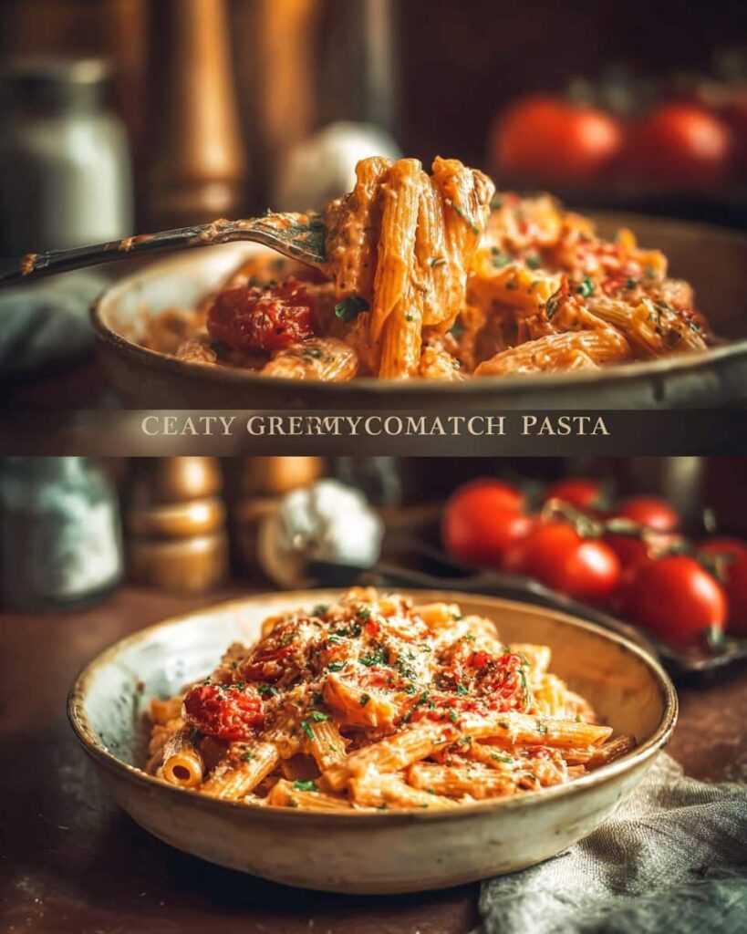 tomato garlic pasta