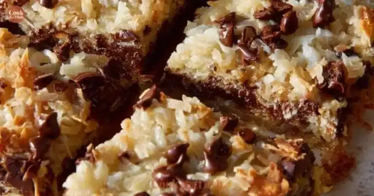 Delicious Magic Cookie Bars made with Eagle Brand ingredients