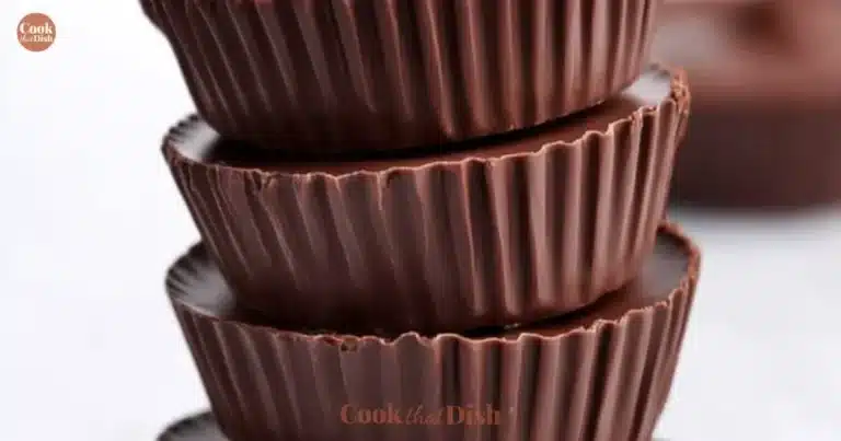 Nutella cheesecake chocolate cups decorated with chocolate shavings.