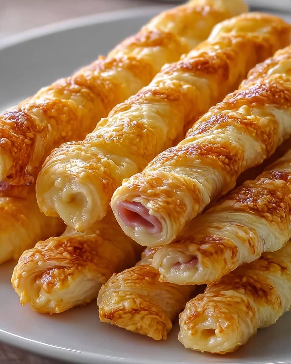 Ham and Cheese Sticks