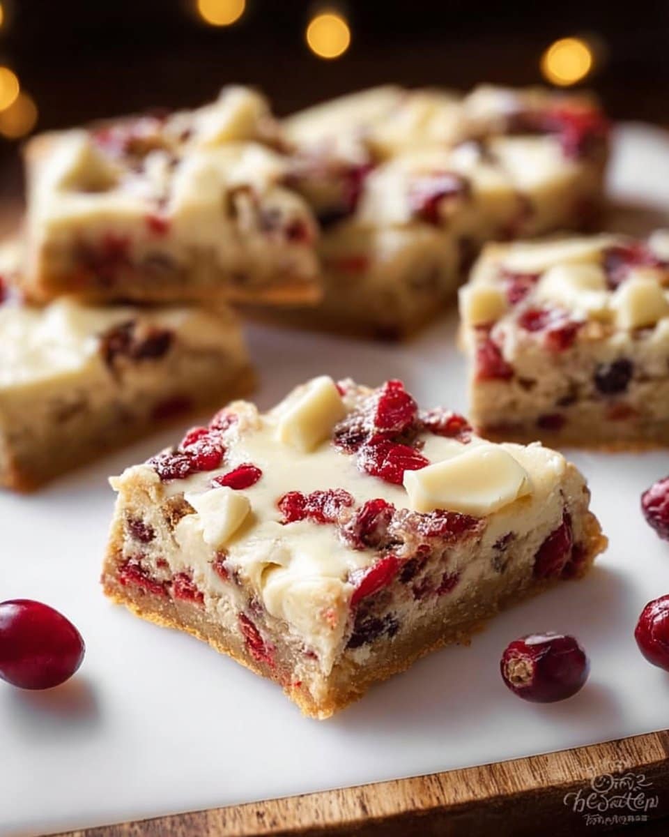 Cranberry Bliss Bars (Starbucks Copycat)