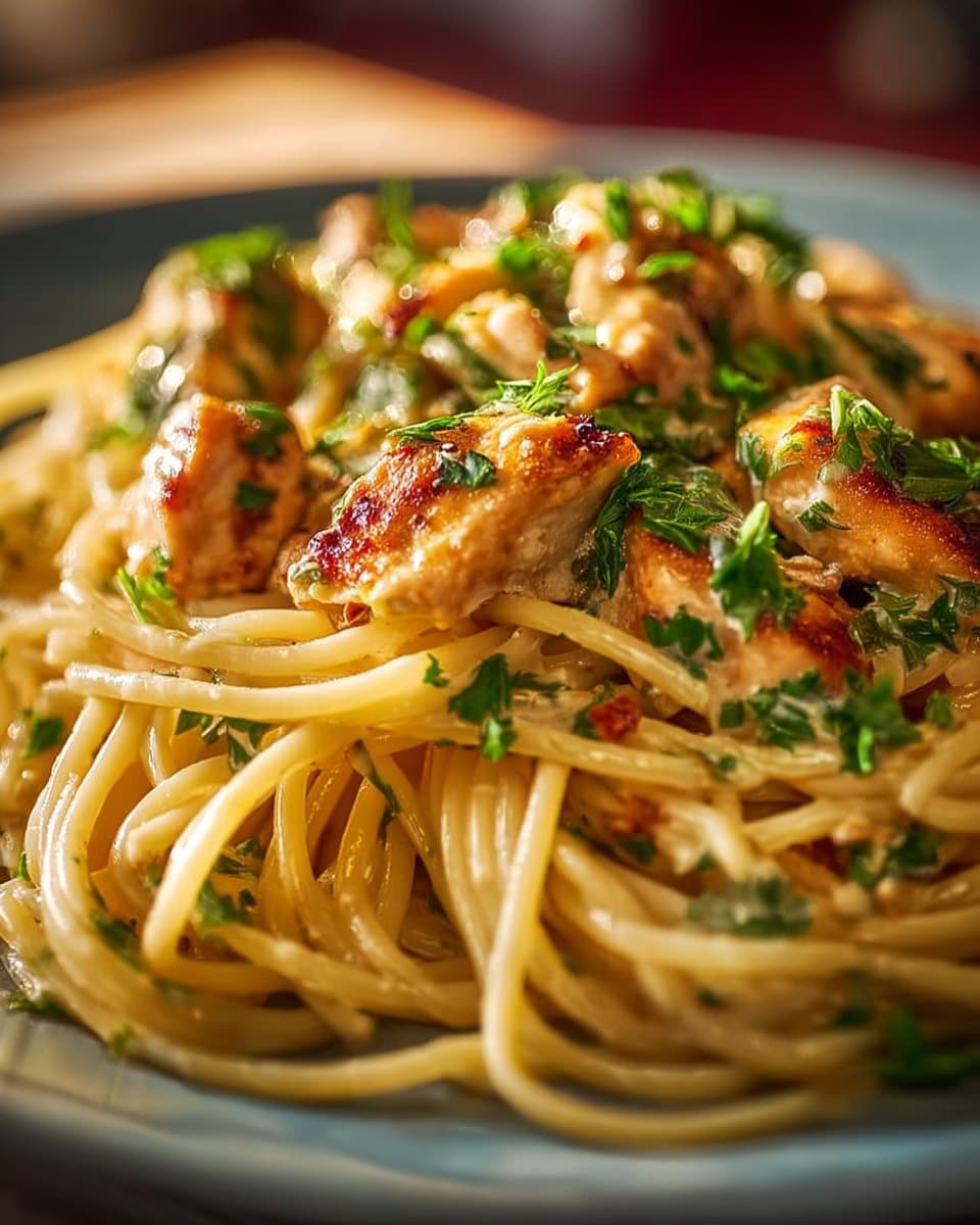 Monterey Chicken Spaghetti