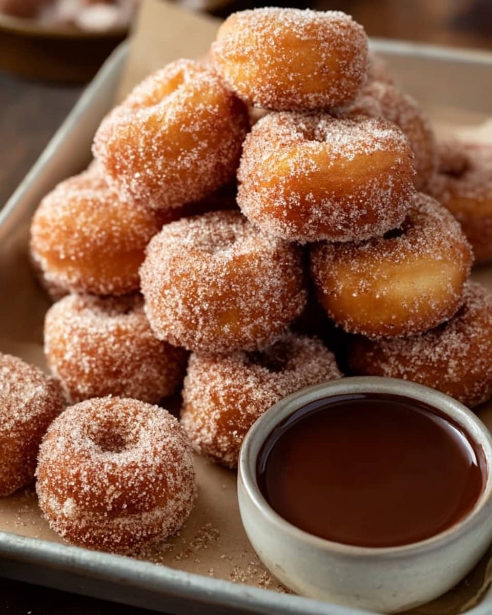 Tasty Churro Donut Bites