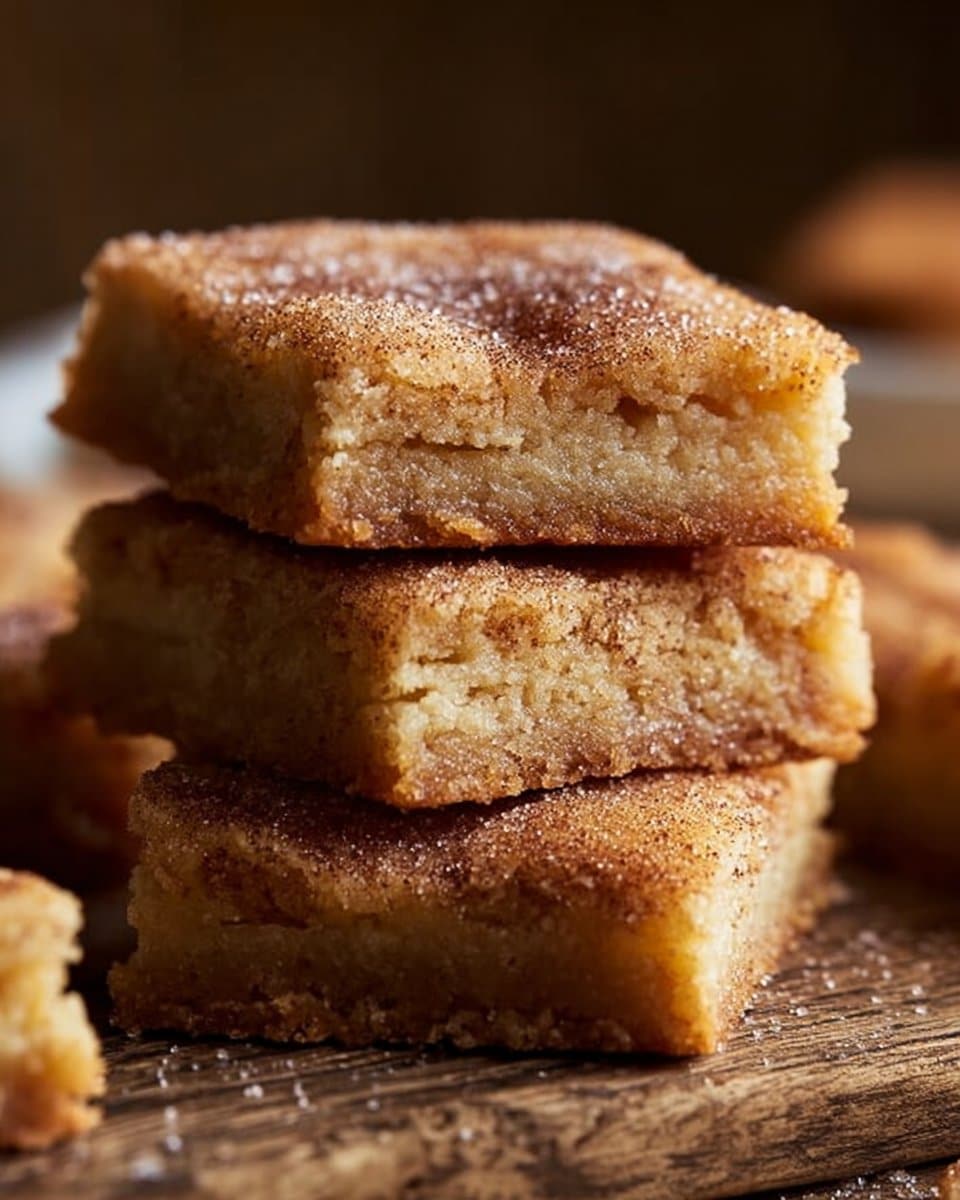 Cinnamon Sugar Blondies
