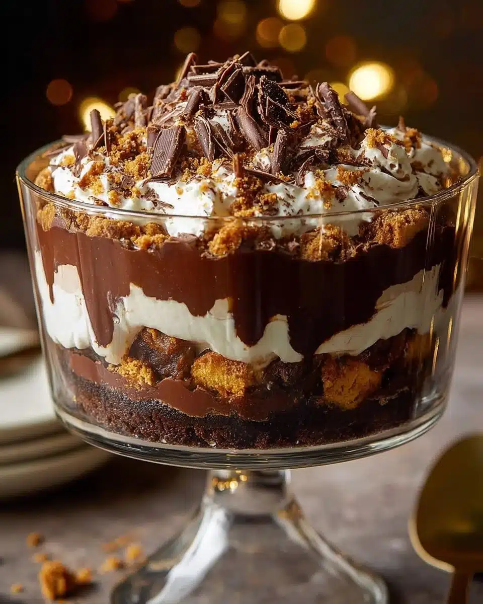 Chocolate Toffee Trifle