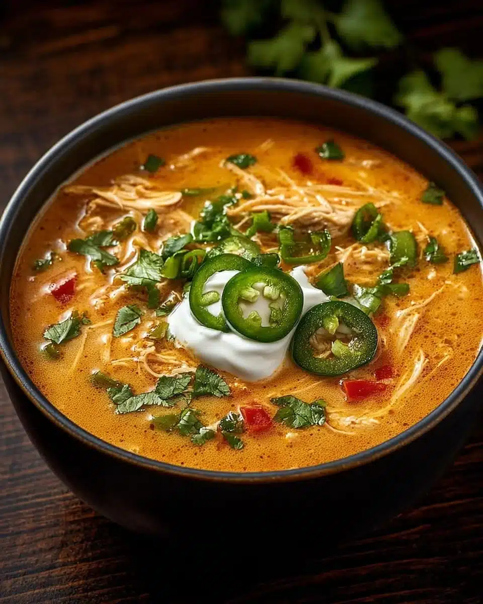 Creamy Chicken Enchilada Soup