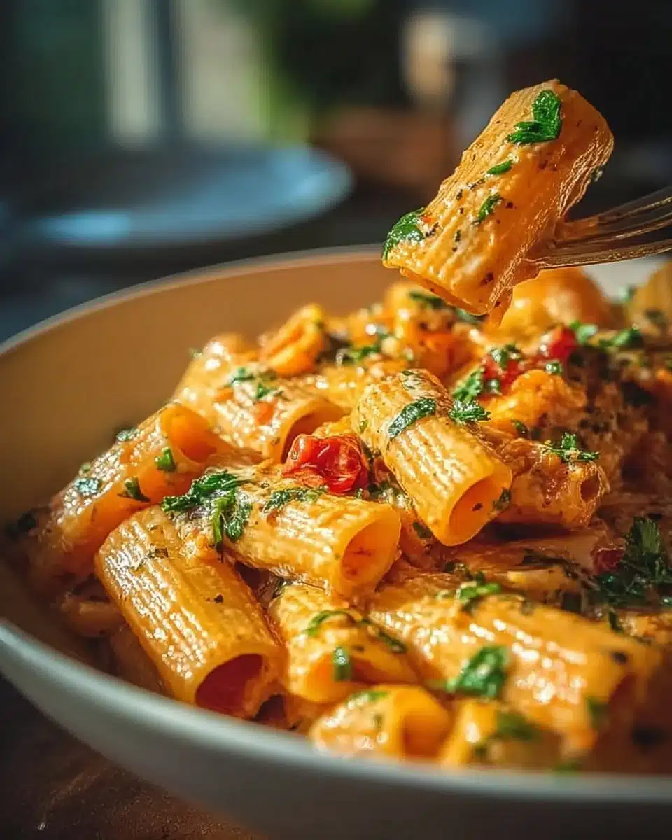 Creamy Tomato Garlic Pasta