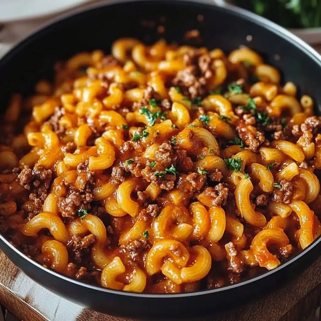 Homemade Beefaroni: The Cozy Weeknight Classic You’ll Actually Crave