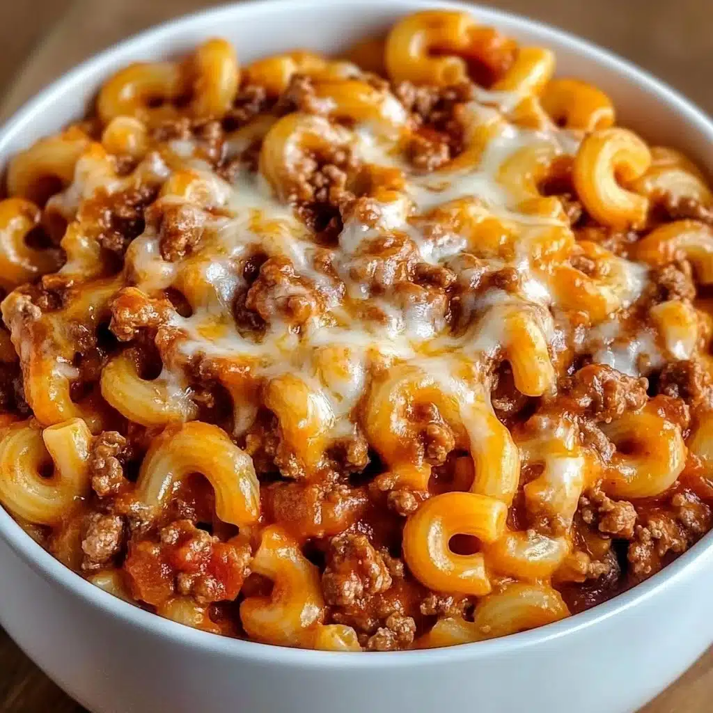 Homemade Beefaroni: The Cozy Weeknight Classic You’ll Actually Crave