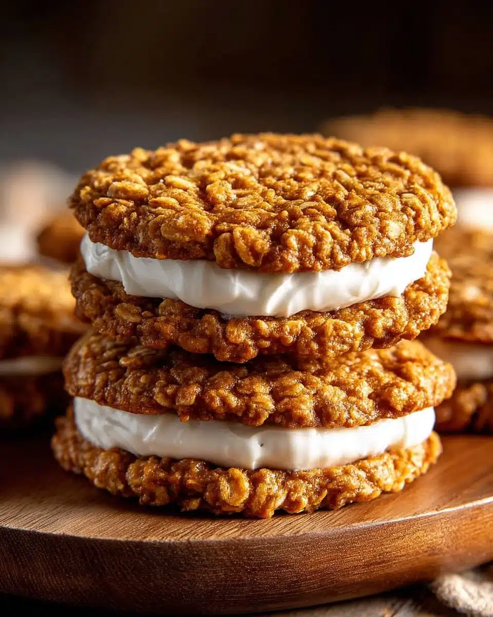 Oatmeal Cream Pie Cookies
