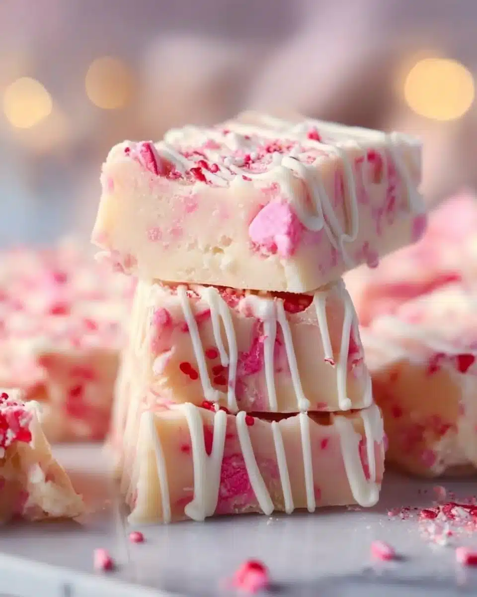 Valentine's Day Sugar Cookie Fudge Recipe