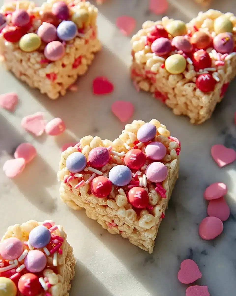 Valentine's Rice Crispy Treats