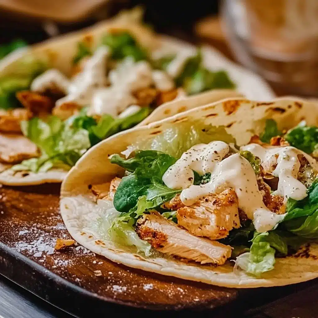 Chicken Caesar Smash Tacos Chicken Caesar Smash Tacos Chicken Caesar Smash Tacos (Blackstone + Stove Top)