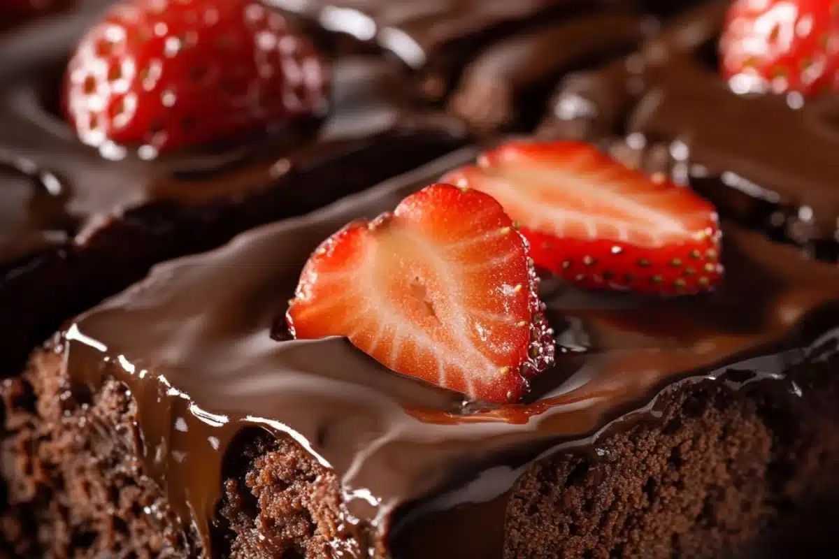 Chocolate Covered Strawberry Brownies chocolate covered strawberry brownies Chocolate Covered Strawberry Brownies
